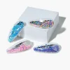 Girls Star Confetti Snap Hair Clip Set (Kids)