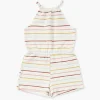 Girls Striped Romper (Kids)