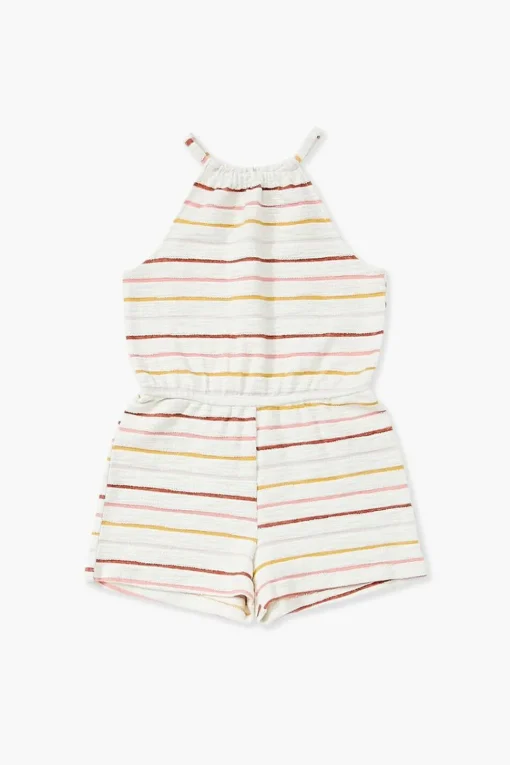 Girls Striped Romper (Kids)