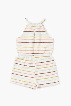 Girls Striped Romper (Kids)