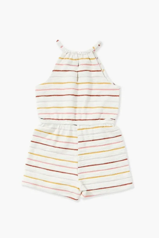 Girls Striped Romper (Kids)