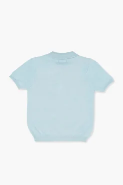 Girls Sweater-Knit Polo Shirt (Kids)