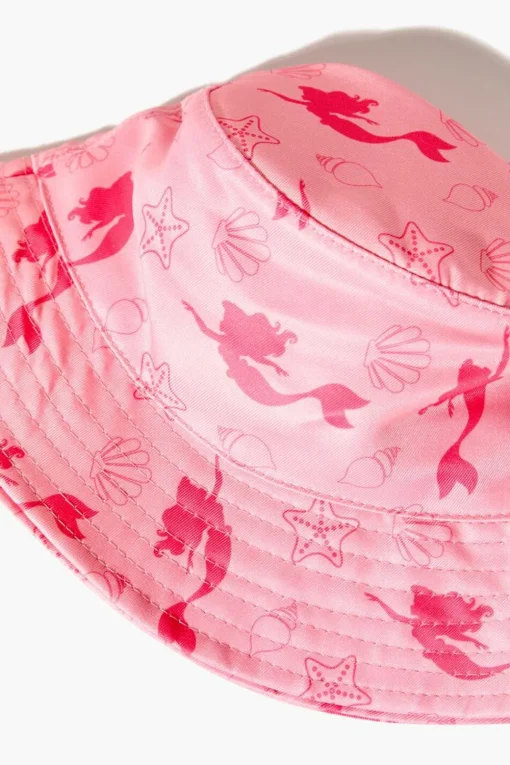 Girls The Little Mermaid Bucket Hat (Kids)