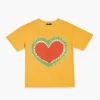 Girls Tie-Dye Heart Graphic Tee (Kids)
