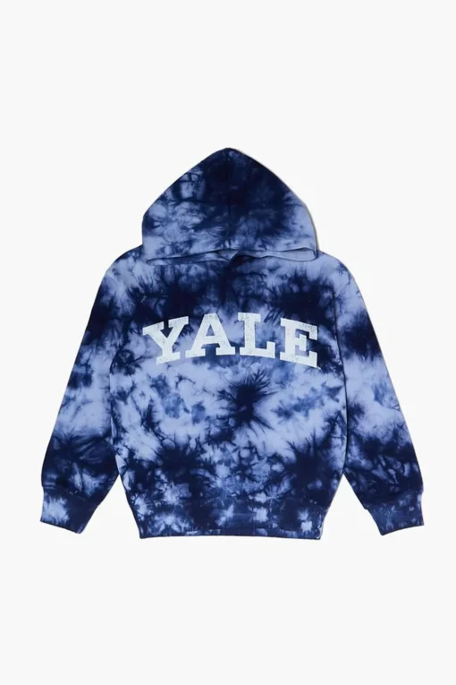 Girls Tie-Dye Yale Hoodie (Kids)