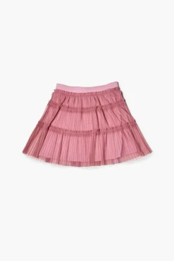 Girls Tiered Mesh Skirt (Kids)