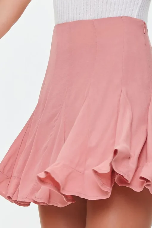 Godet Mini Skirt