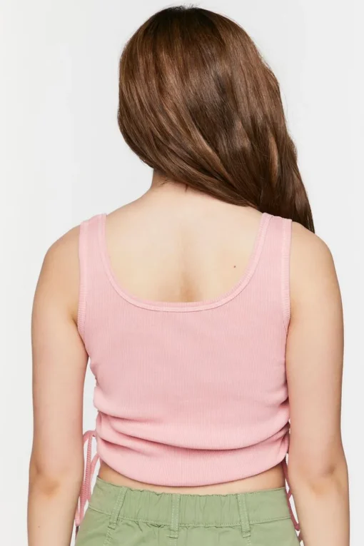 Good Things Graphic Drawstring Tank Top