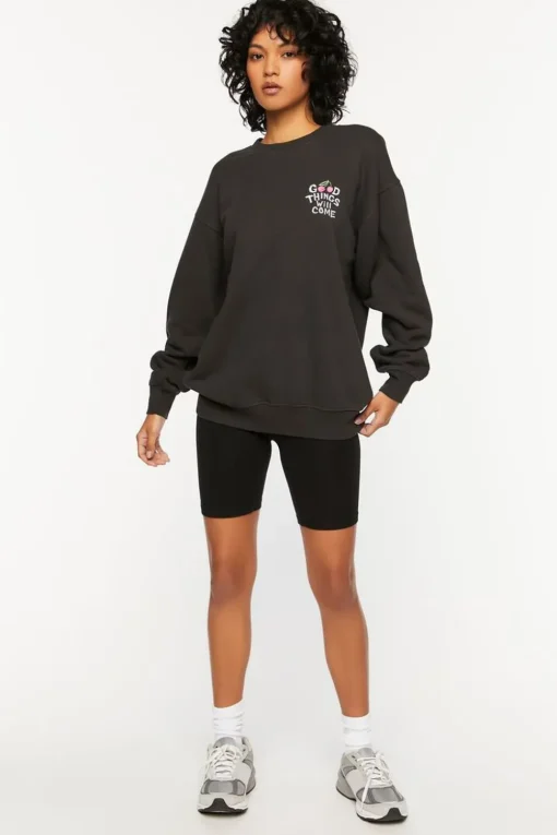 Good Things Will Come Graphic Pullover