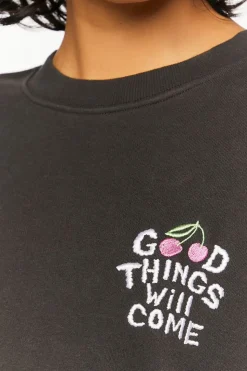 Good Things Will Come Graphic Pullover