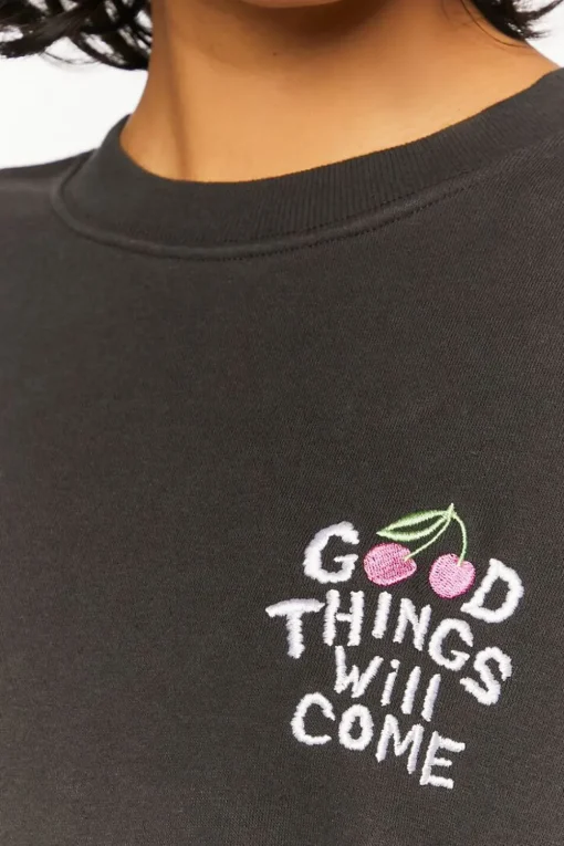 Good Things Will Come Graphic Pullover