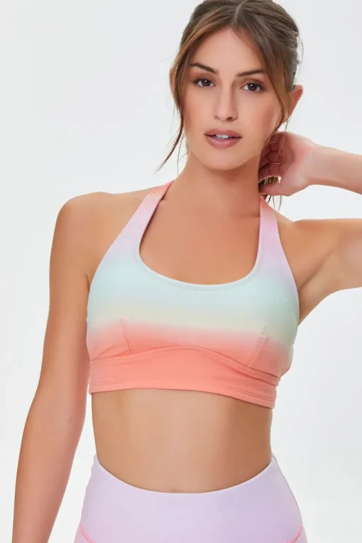 Gradient Wash Sports Bra