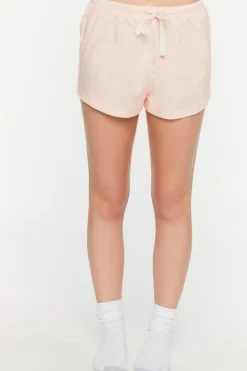 Graphic Tee & Shorts Pajama Set
