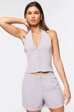 Halter Top & Shorts Set