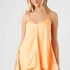 Handkerchief Satin Cami Dress