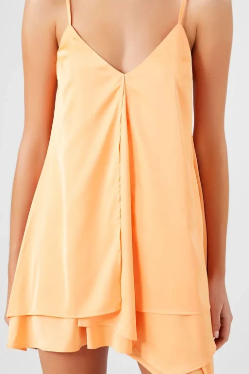 Handkerchief Satin Cami Dress