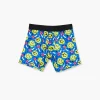 Happy Face & Mushroom Print Boxer Shorts