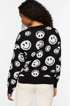 Happy Face Crew Sweater