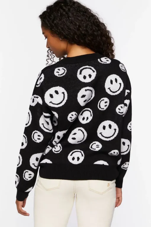 Happy Face Crew Sweater