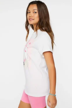 Heart Anime Girl Graphic Tee