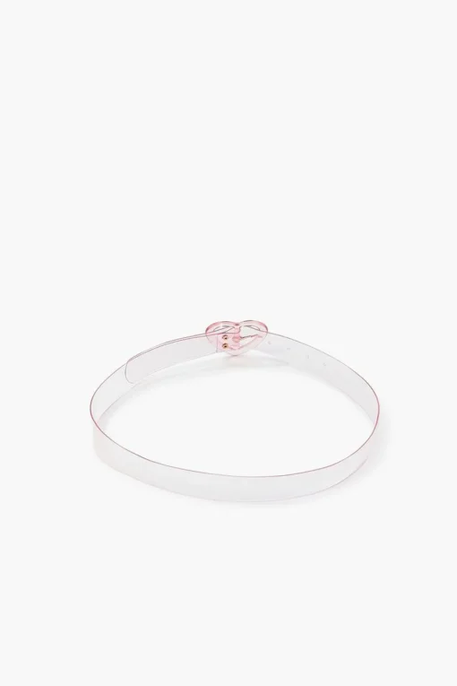 Heart Buckle Clear Hip Belt