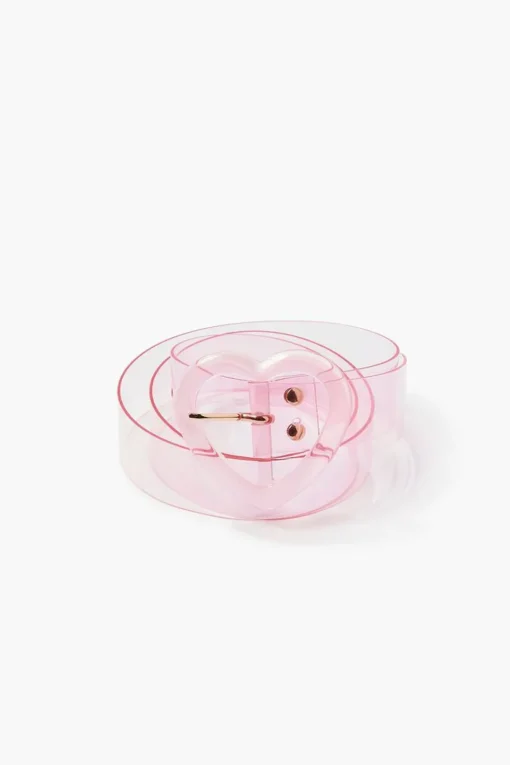 Heart Buckle Clear Hip Belt