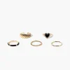 Heart Ring Set