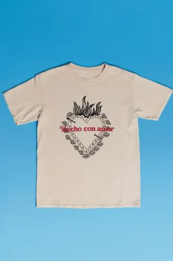 Hecho Con Amor Embroidered Tee