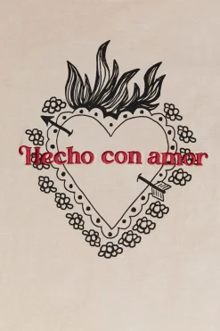 Hecho Con Amor Embroidered Tee