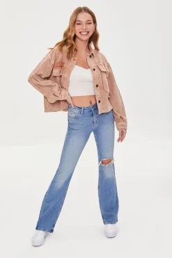 Hemp 4% High-Rise Flare Jeans