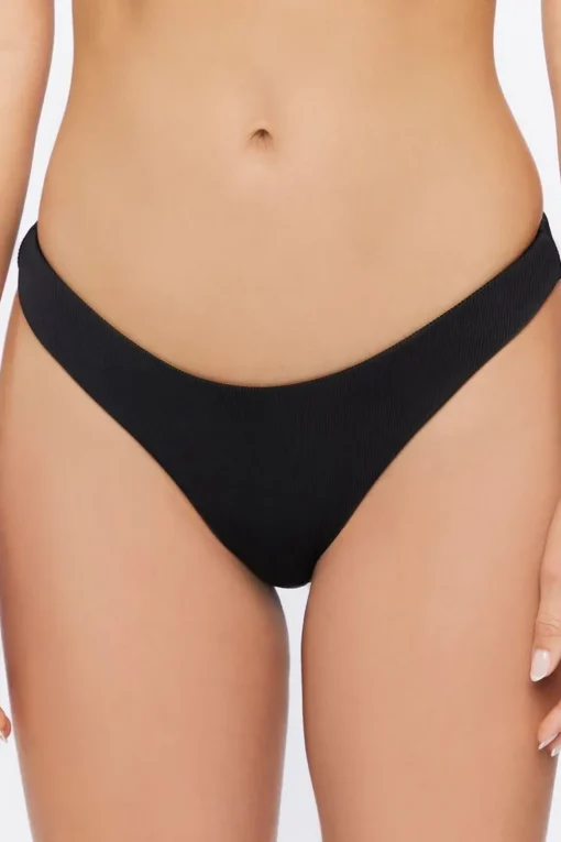 High-Leg Bikini Bottoms