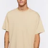 High-Low Crew Tee