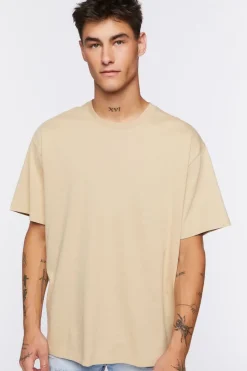 High-Low Crew Tee