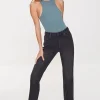 High-Rise Bootleg Jeans