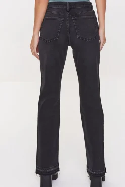 High-Rise Bootleg Jeans