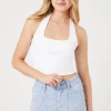High-Rise Denim Shorts