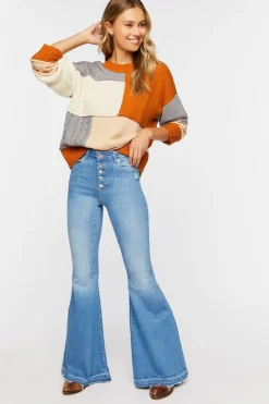 High-Rise Flare Jeans