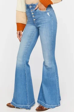 High-Rise Flare Jeans