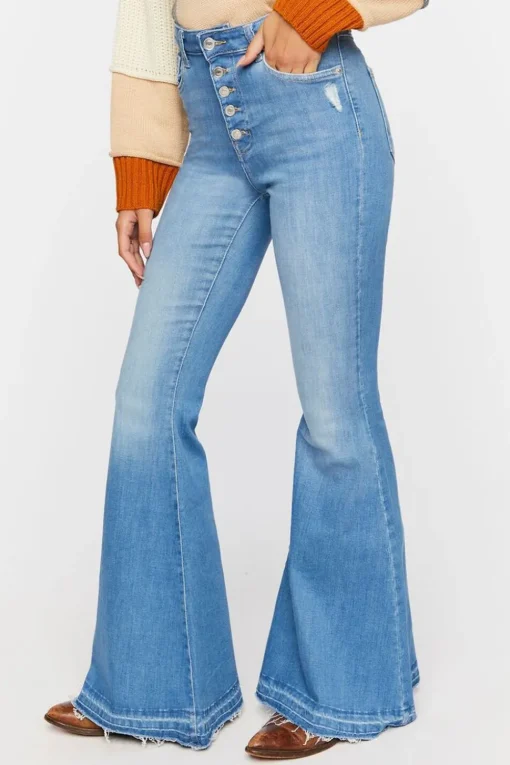 High-Rise Flare Jeans