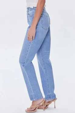 High-Rise Mom Long Jeans