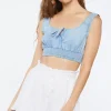 High-Rise Paperbag Shorts
