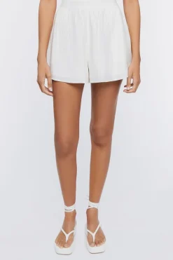 High-Rise Pull-On Shorts