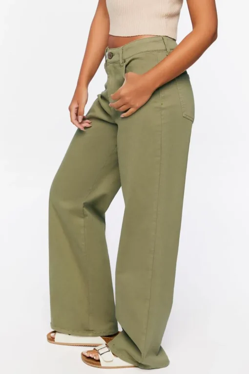 High-Rise Wide-Leg Jeans