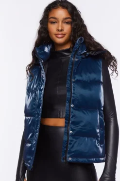 Hooded Puffer Vest
