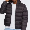 Hooded Zip-Up Puffer Jacket