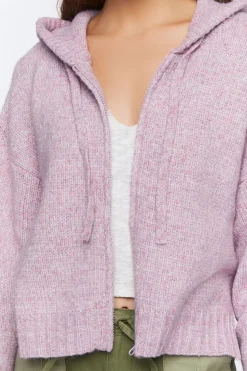 Hooded Zip-Up Sweater
