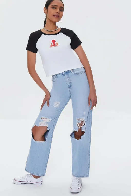 Hot Stuff Graphic Baseball Tee