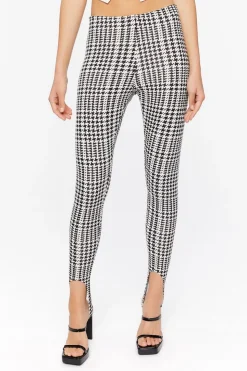Houndstooth Stirrup Leggings