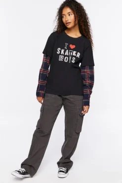 I Love Skater Boys Combo Tee