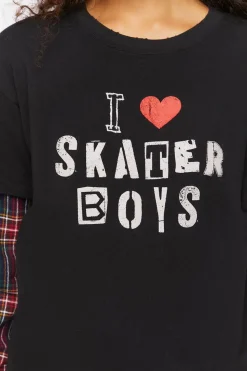I Love Skater Boys Combo Tee